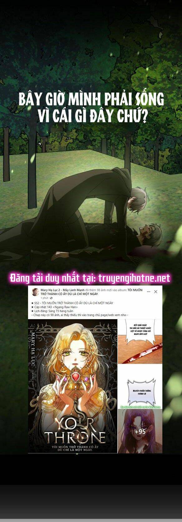 tôi muốn trở thành cô ấy chỉ một ngày chapter 142 - Next chapter 142.5