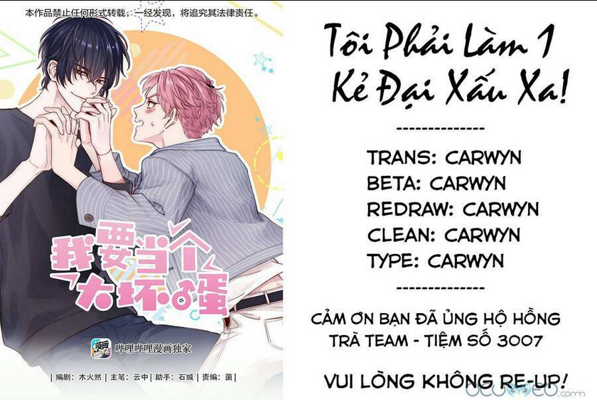 tôi phải làm một kẻ đại xấu xa chapter 21 - Next chapter 22