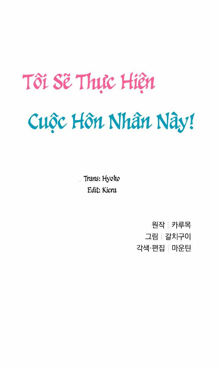 tôi sẽ thực hiện cuộc hôn nhân này chương 5 - Trang 2