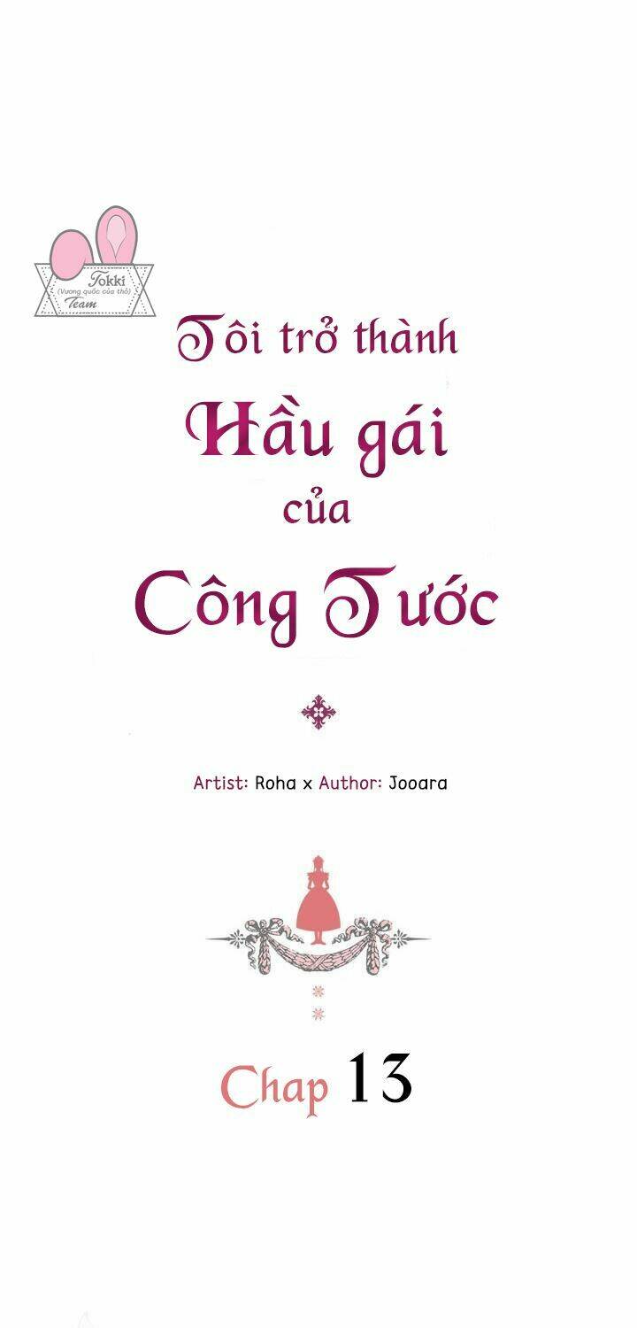 tôi trở thành hầu gái của một công tước chapter 13 - Next chapter 14