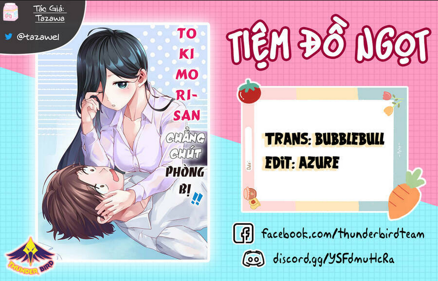 tokimori-san chẳng chút phòng bị!! chapter 14 - Next chapter 15