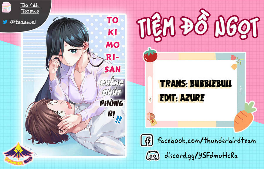 tokimori-san chẳng chút phòng bị!! chương 18 - Next chapter 19