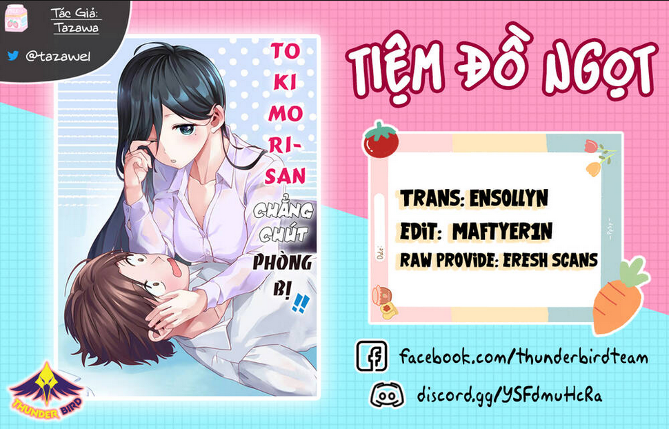 tokimori-san chẳng chút phòng bị!! Chương 34 - Next Chương 35