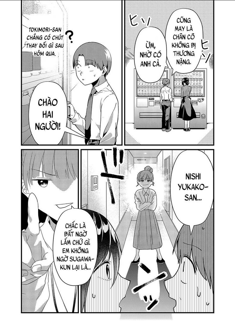 tokimori-san chẳng chút phòng bị!! chapter 7: mối quan hệ với tokimori-san - Next chapter 8