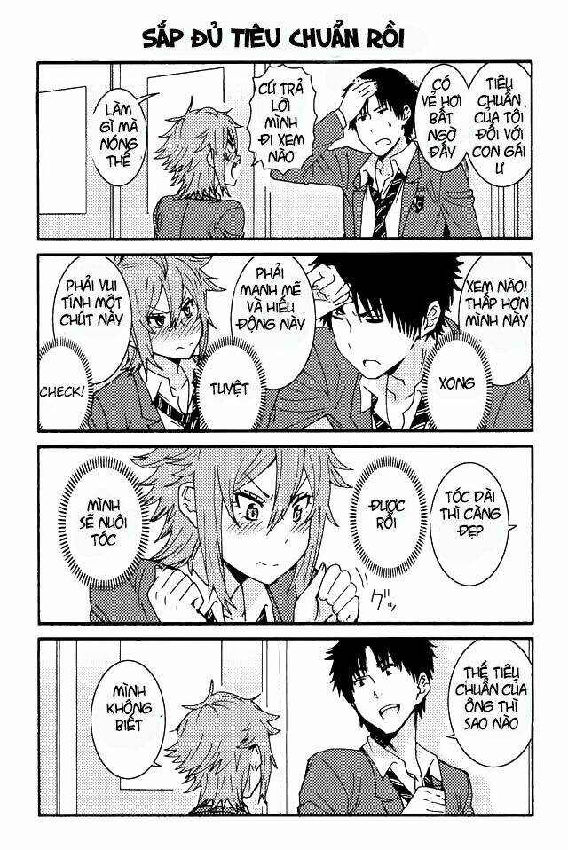 Tomo-Chan Wa Onnanoko! Chapter 2 - Next Chapter 3