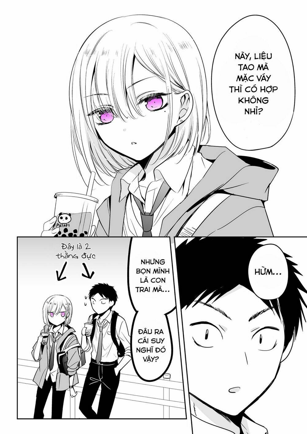 tomodachi ga sukato wa kita itte itte kita chapter 1 - Trang 2