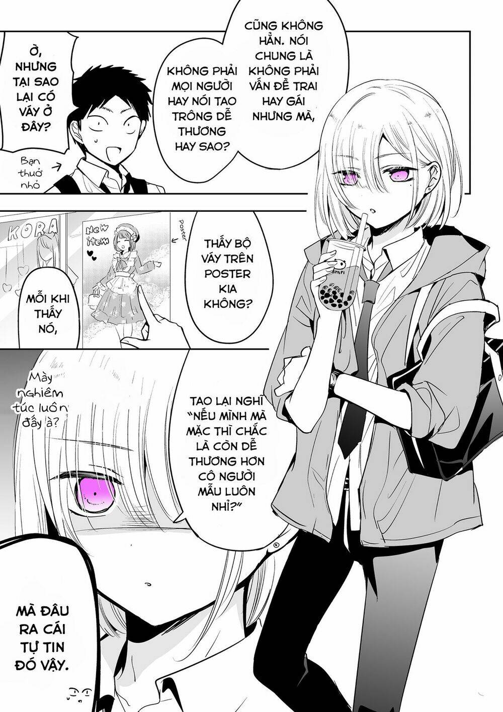 tomodachi ga sukato wa kita itte itte kita chapter 1 - Trang 2