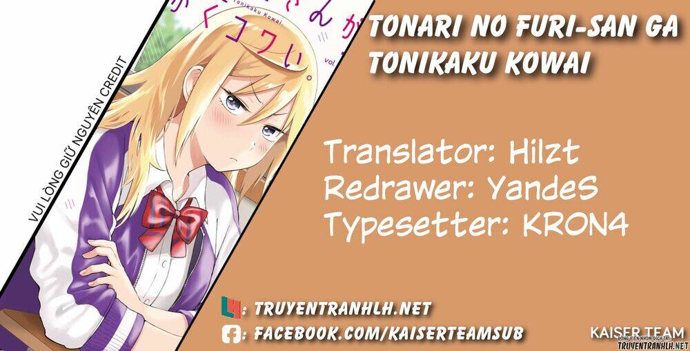 tonari no furi-san ga tonikaku kowai chương 12 - Next chương 13