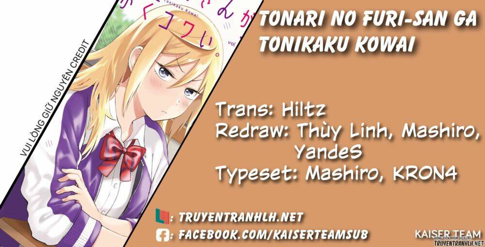 tonari no furi-san ga tonikaku kowai chương 15 - Trang 2