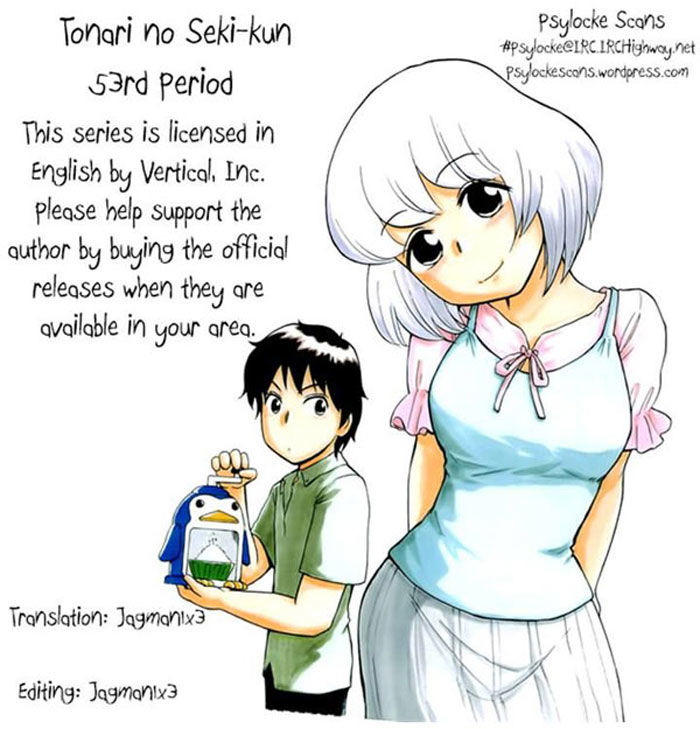 tonari no seki-kun chương 53 - Next chương 54