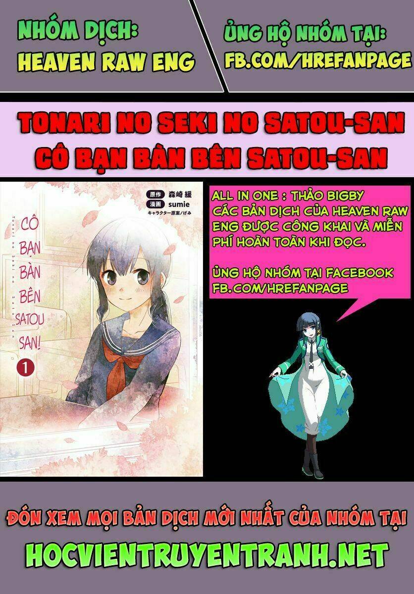 Tonari No Seki No Satou-San Chapter 3 - Trang 2