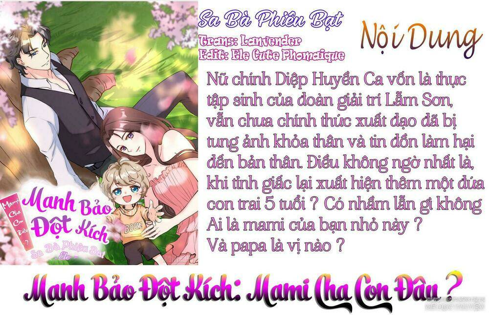 Tổng Tài Daddy Siêu Quyền Lực Chapter 19 - Trang 2