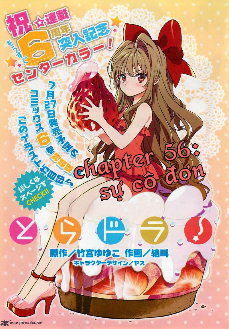 toradora! chapter 56: sự cô đơn - Trang 2