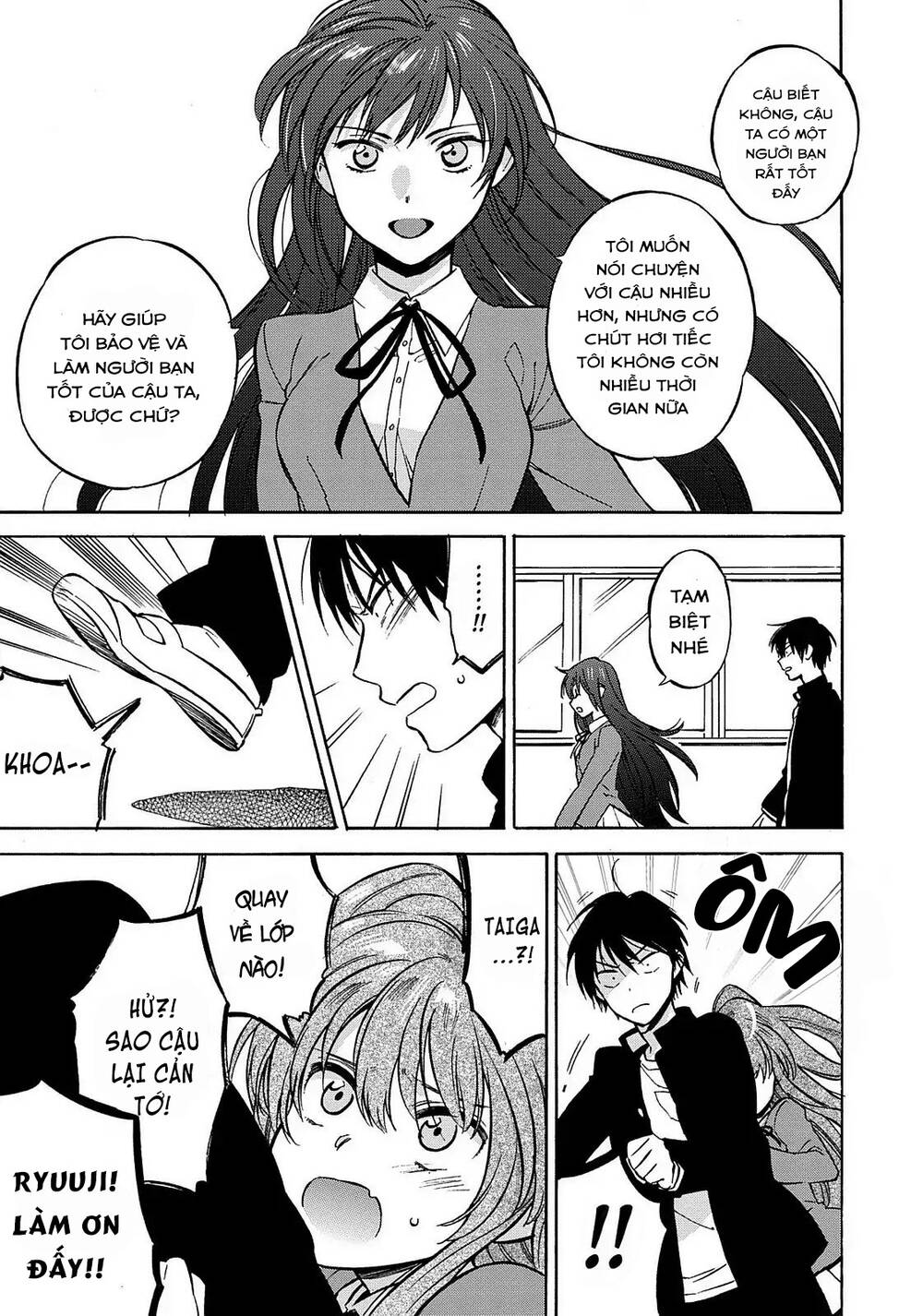 toradora! chapter 65: cuộc bầu cử hội trưởng - Trang 2