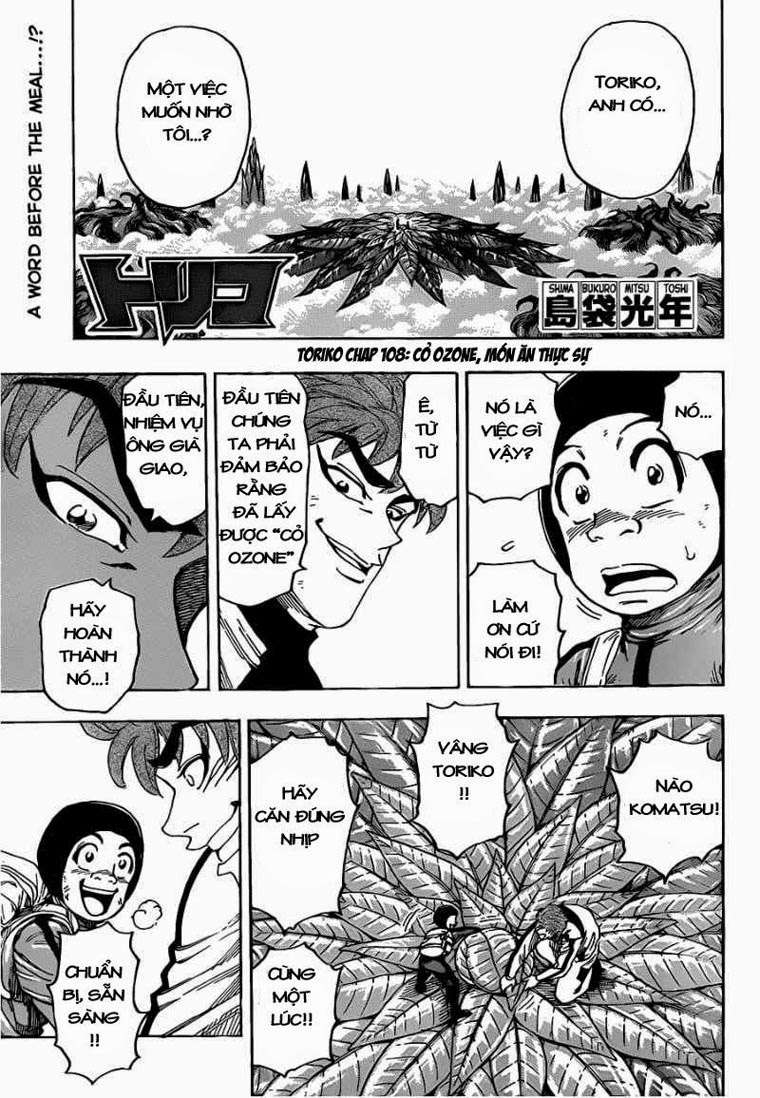 Toriko - Thợ Săn Ẩm Thực Chapter 108 - Next Chapter 109