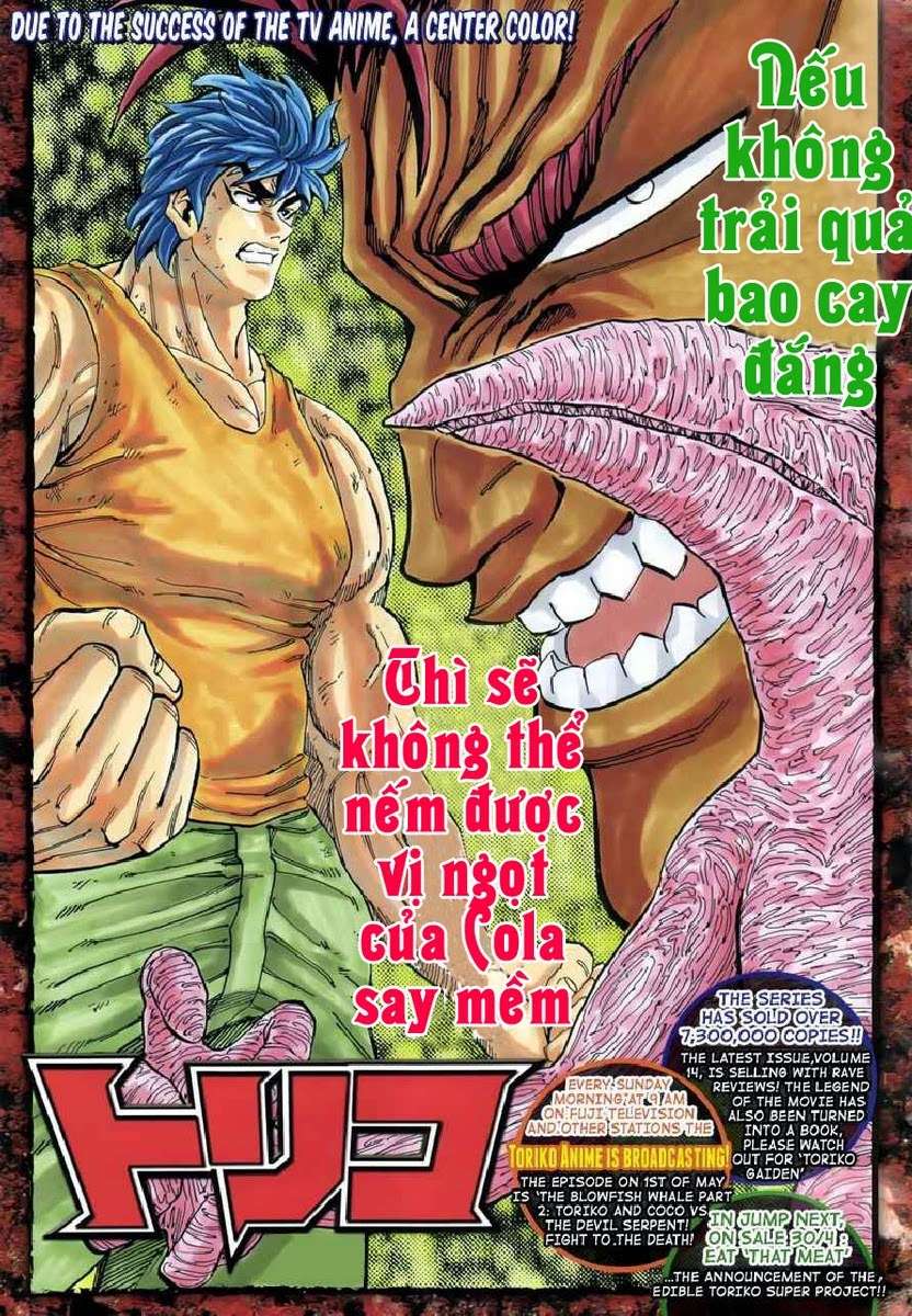 Toriko - Thợ Săn Ẩm Thực Chapter 138 - Next Chapter 139