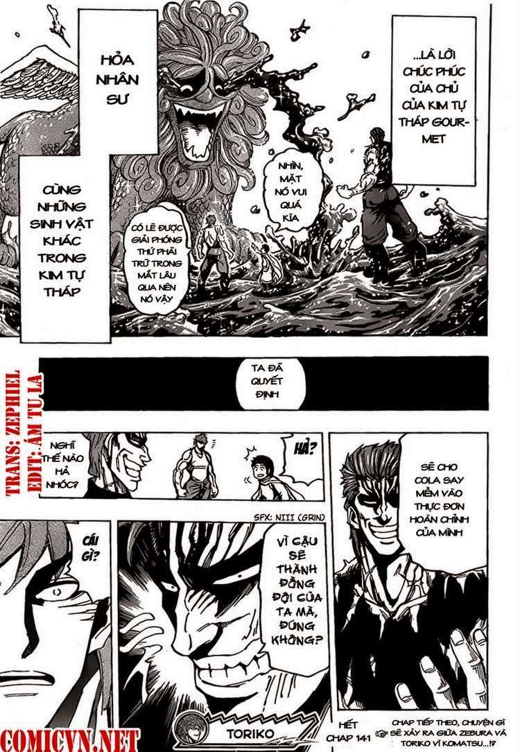 Toriko - Thợ Săn Ẩm Thực Chapter 141 - Next Chapter 142