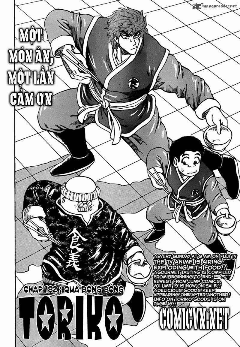 Toriko - Thợ Săn Ẩm Thực Chapter 182 - Next Chapter 183