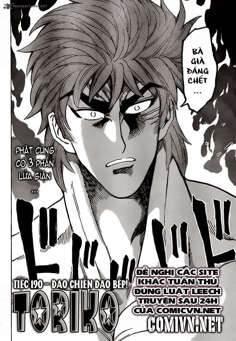 Toriko - Thợ Săn Ẩm Thực Chapter 190 - Next Chapter 191