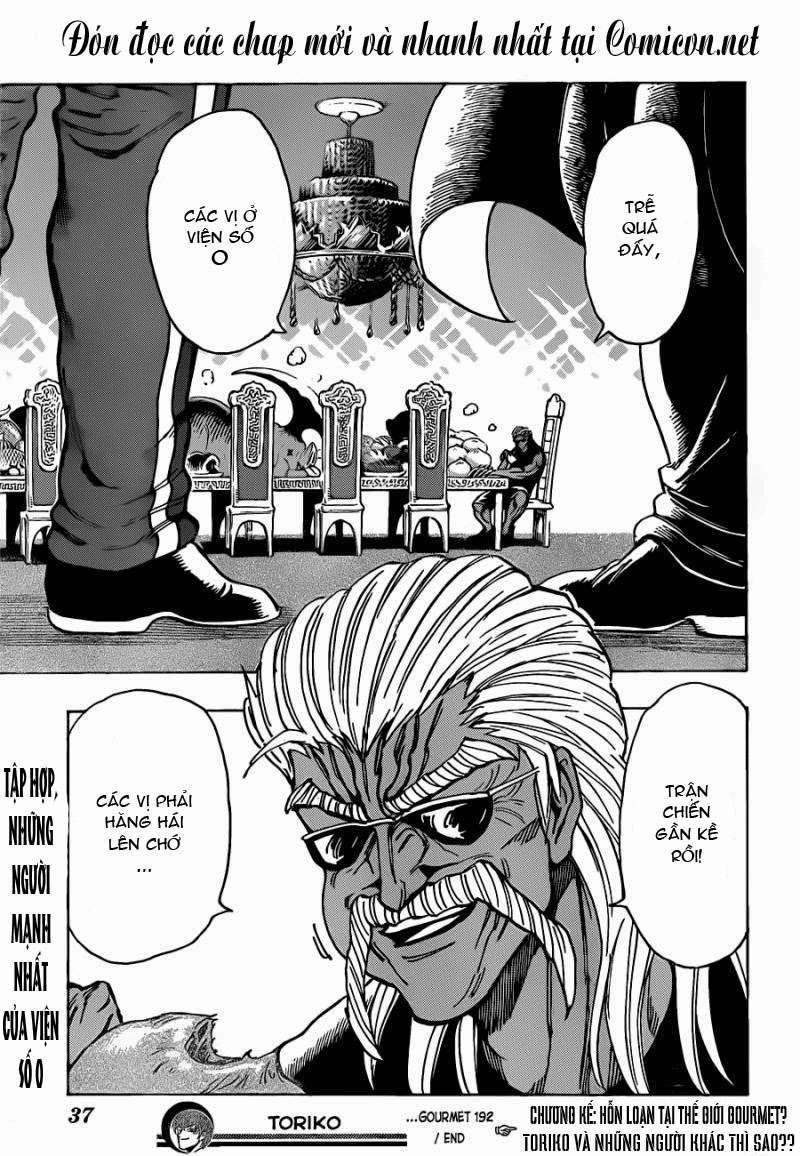 Toriko - Thợ Săn Ẩm Thực Chapter 192 - Next Chapter 193