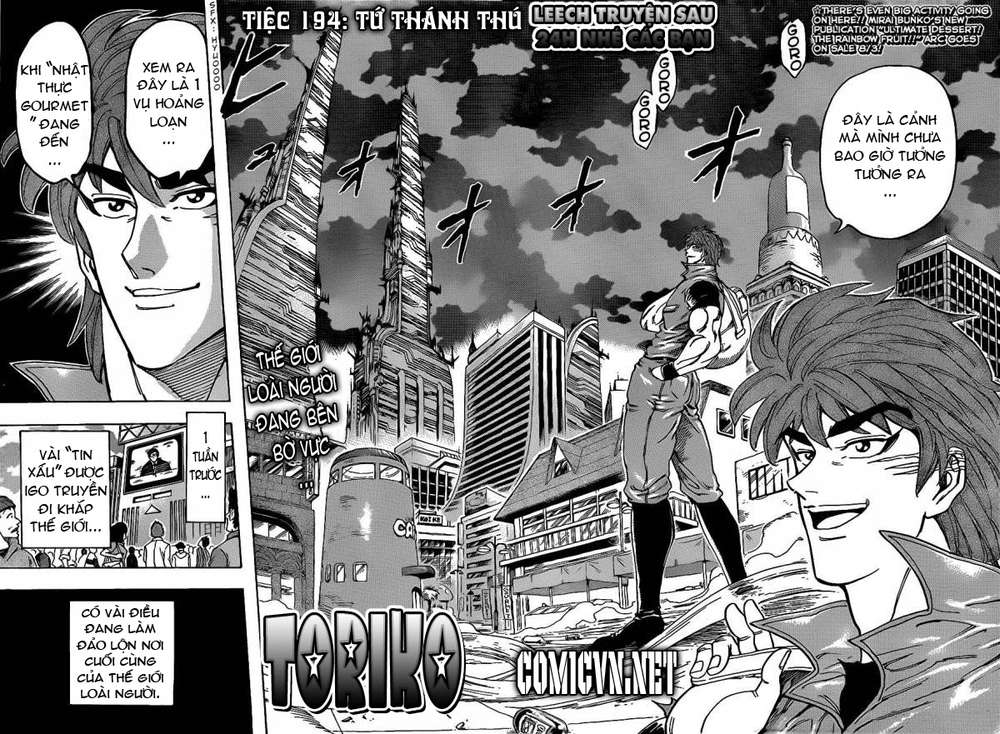 Toriko - Thợ Săn Ẩm Thực Chapter 194 - Next Chapter 195