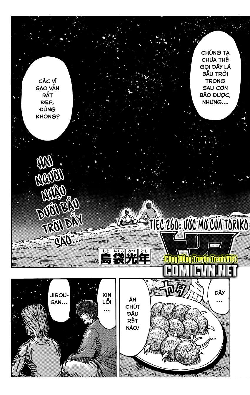 Toriko - Thợ Săn Ẩm Thực Chapter 260 - Next Chapter 261