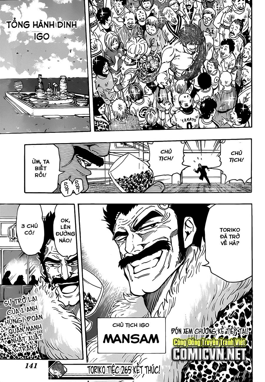 Toriko - Thợ Săn Ẩm Thực Chapter 265 - Next Chapter 266