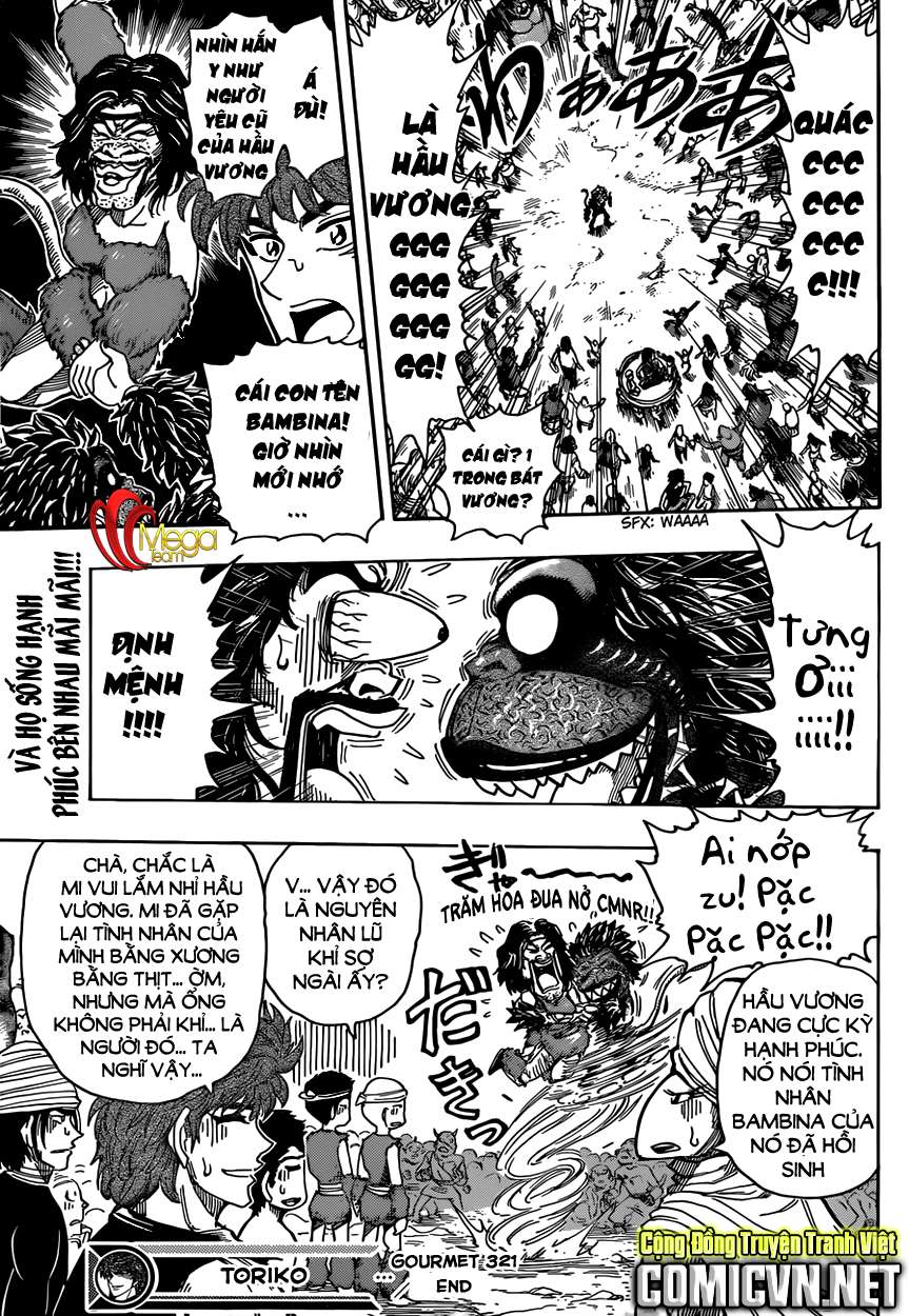 Toriko - Thợ Săn Ẩm Thực Chapter 321 - Next Chapter 322