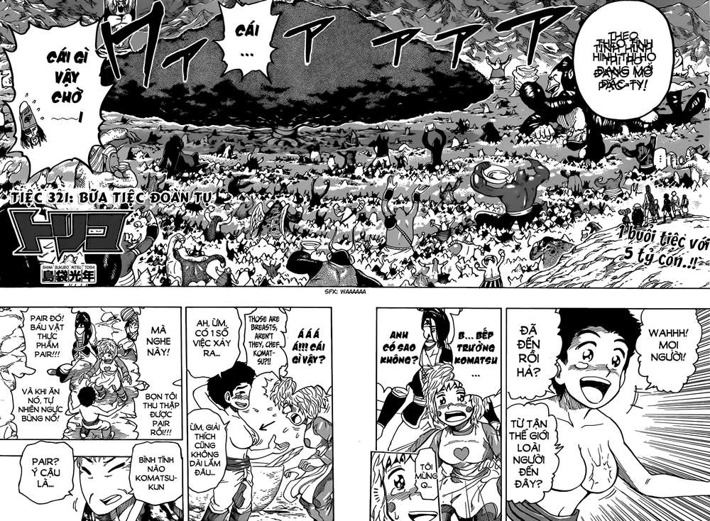 Toriko - Thợ Săn Ẩm Thực Chapter 321 - Next Chapter 322