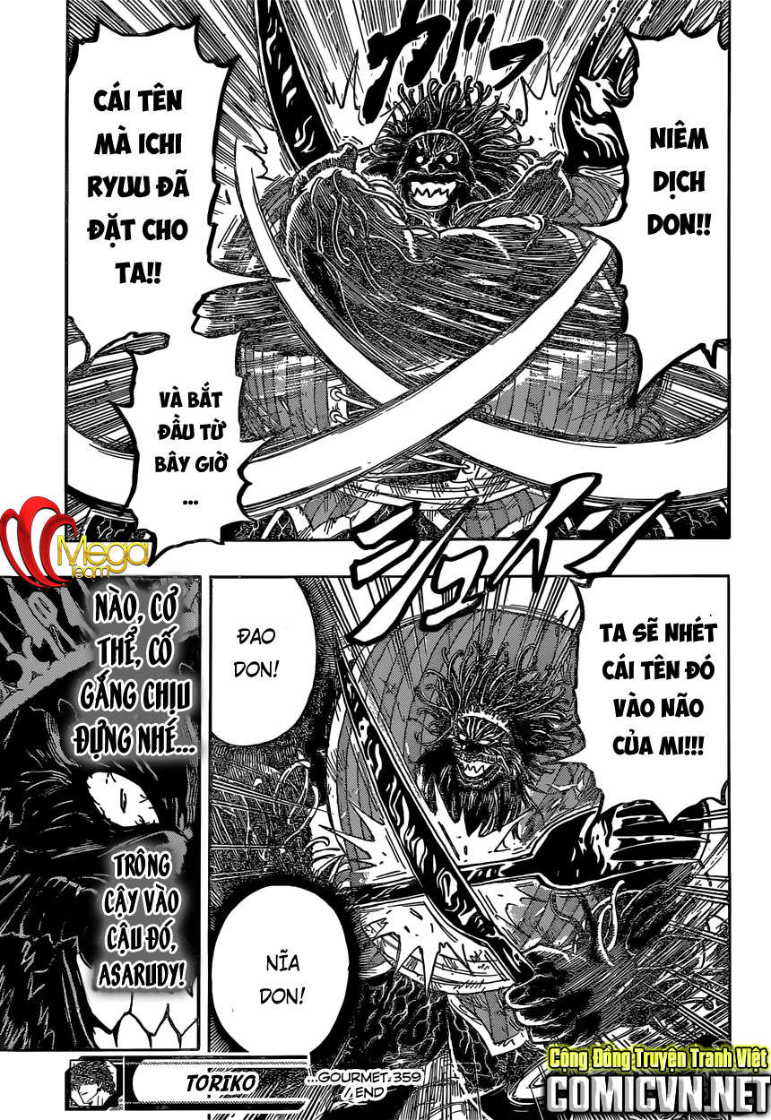 Toriko - Thợ Săn Ẩm Thực Chapter 359 - Next Chapter 360