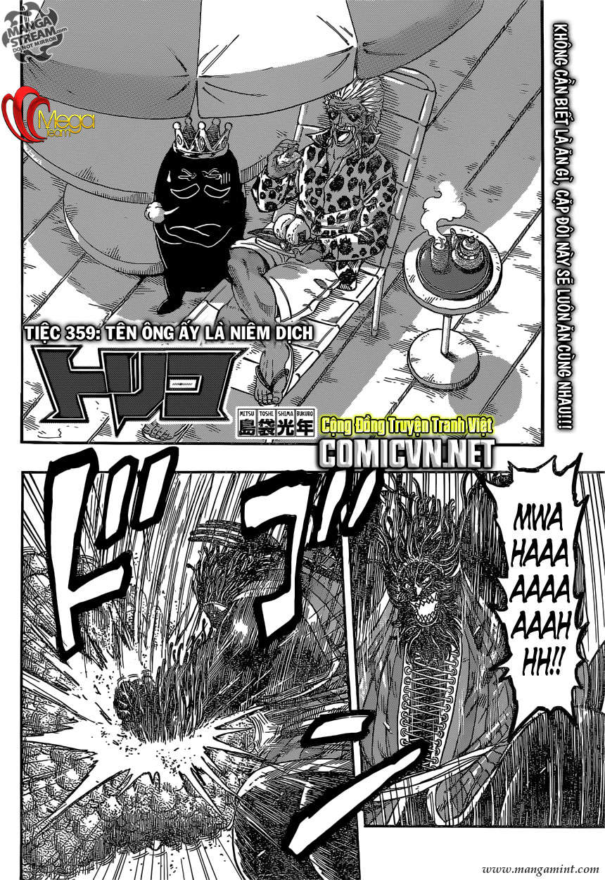 Toriko - Thợ Săn Ẩm Thực Chapter 359 - Next Chapter 360