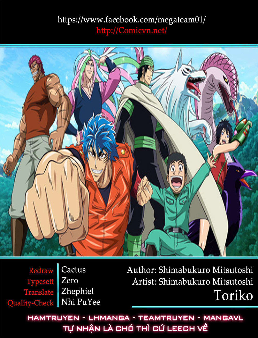 Toriko - Thợ Săn Ẩm Thực Chapter 385 - Next Chapter 386