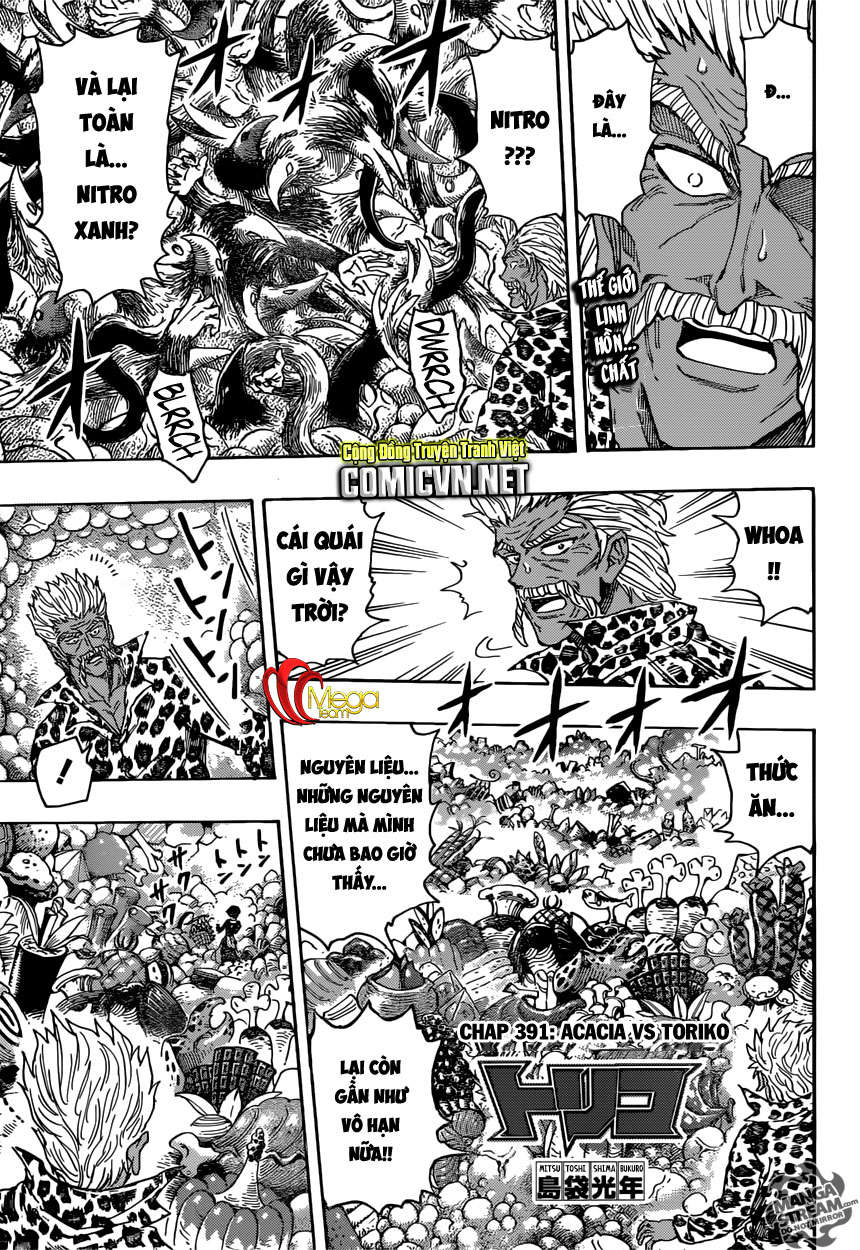 Toriko - Thợ Săn Ẩm Thực Chapter 391 - Next Chapter 392