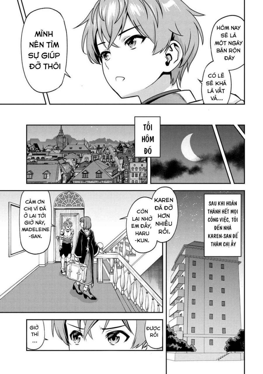 toshiue elite onna kishi ga boku no mae de dake kawaii chapter 5.2 - Trang 2