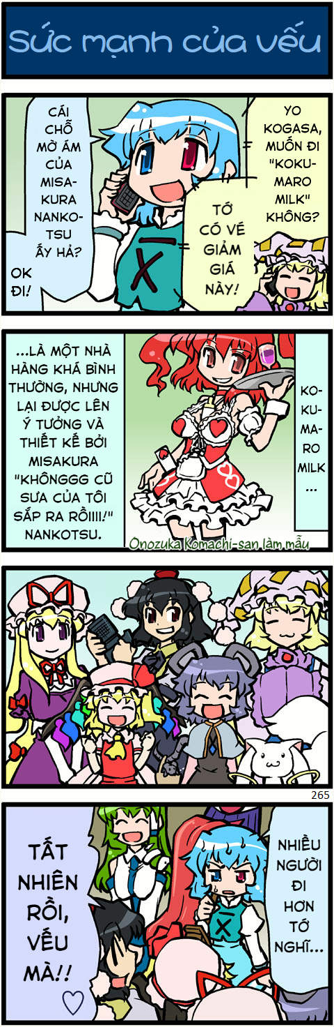 Touhou - Cố lên Kogasa-san Chapter 272 - Next Chapter 385