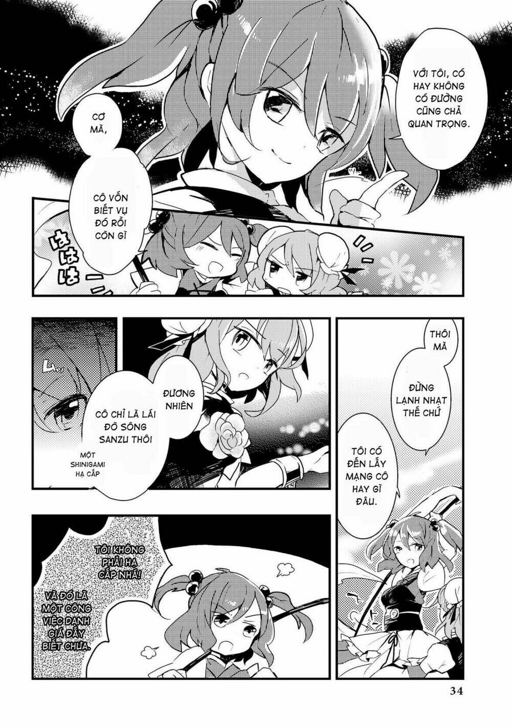 touhou ibarakasen - wild and horned hermit chapter 12 - Trang 2