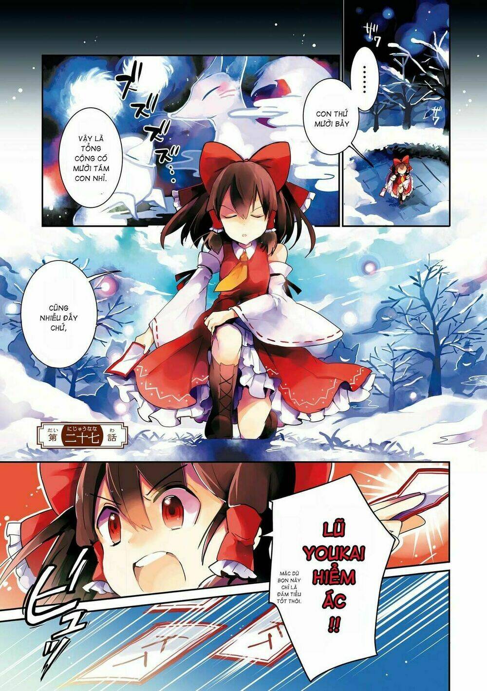 touhou ibarakasen - wild and horned hermit chapter 27 - Trang 2