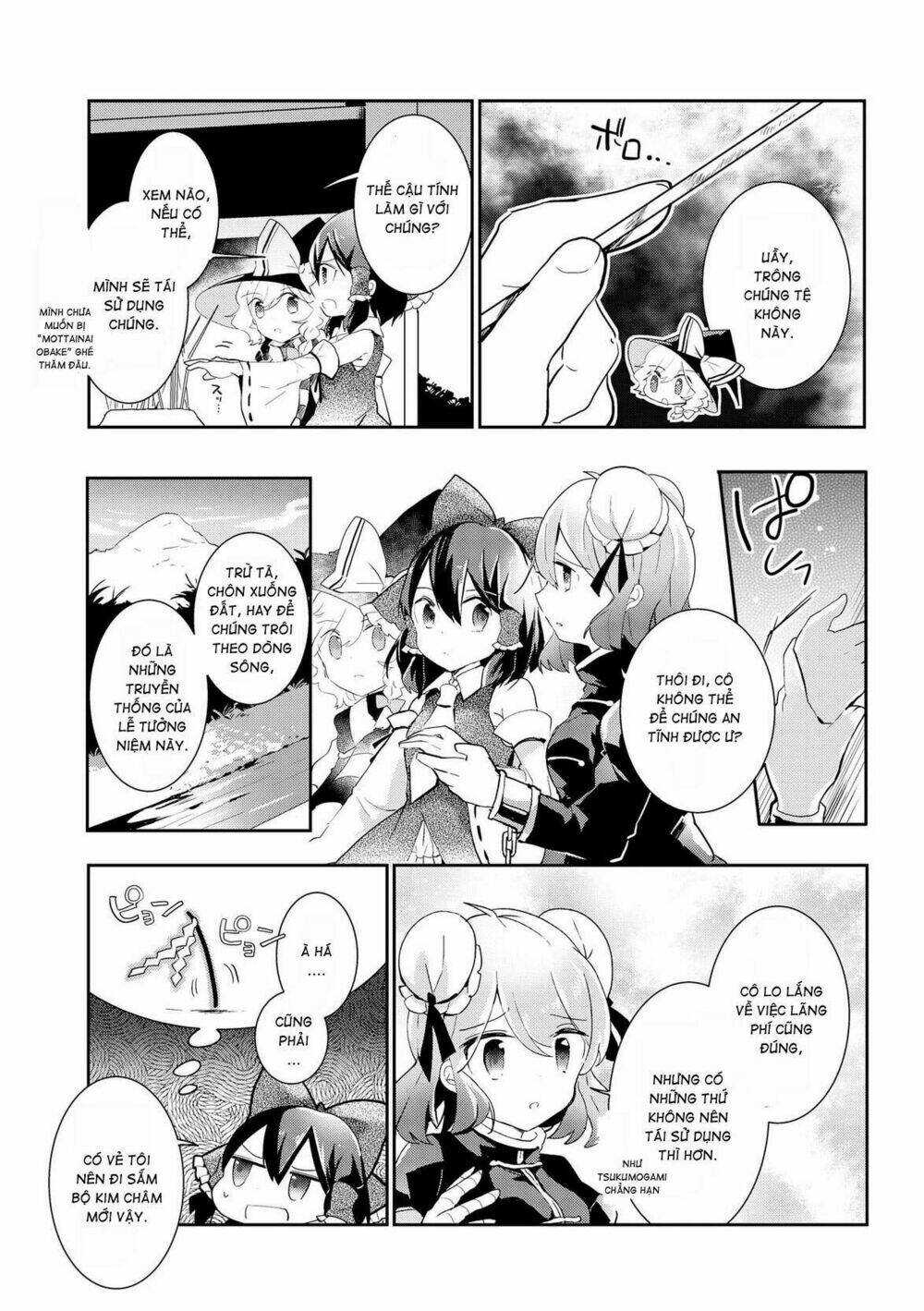 touhou ibarakasen - wild and horned hermit chapter 27 - Trang 2