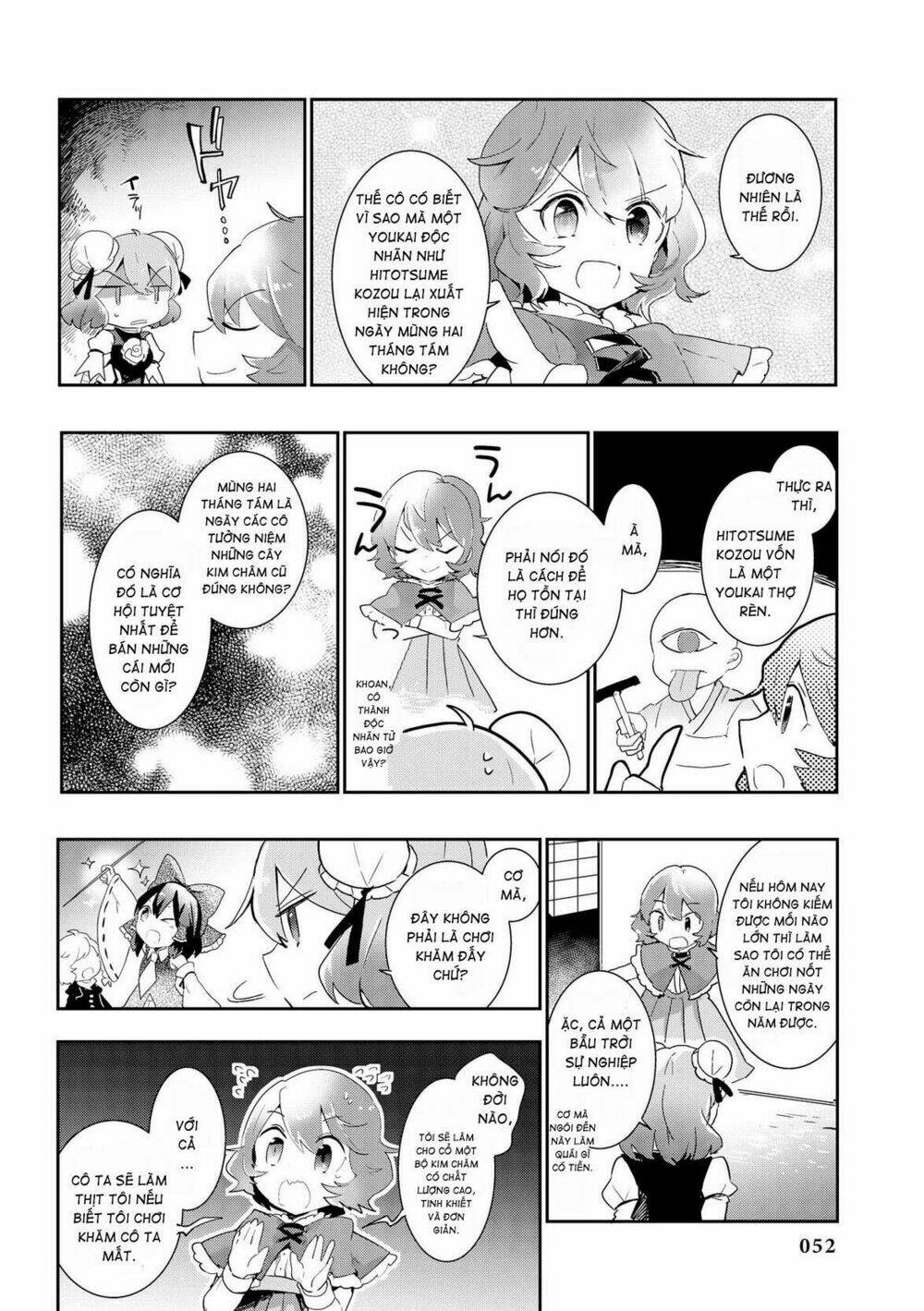 touhou ibarakasen - wild and horned hermit chapter 27 - Trang 2