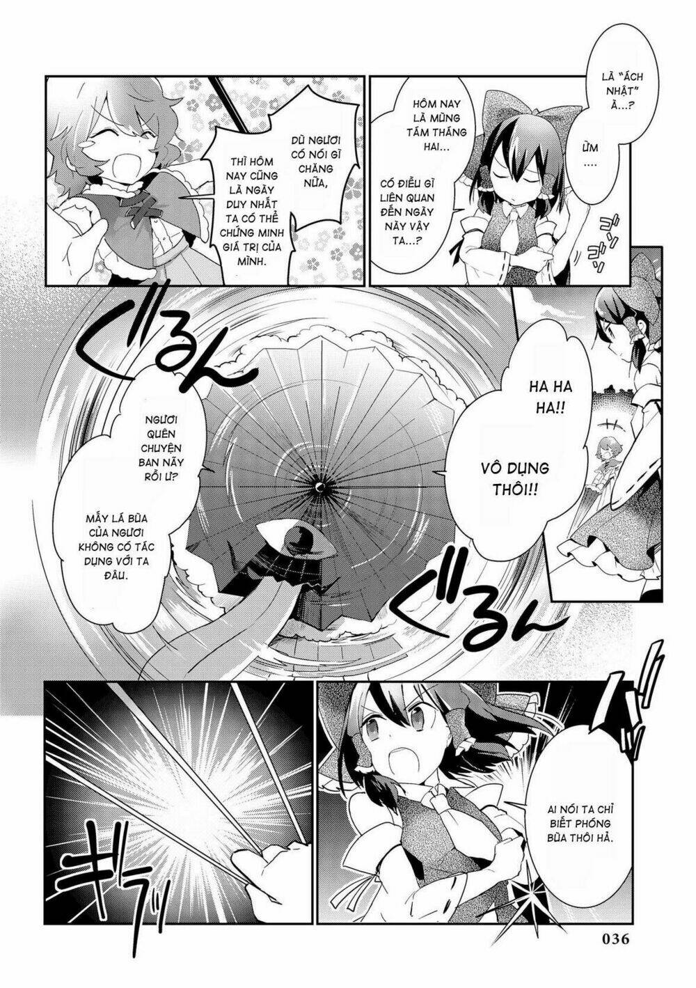 touhou ibarakasen - wild and horned hermit chapter 27 - Trang 2