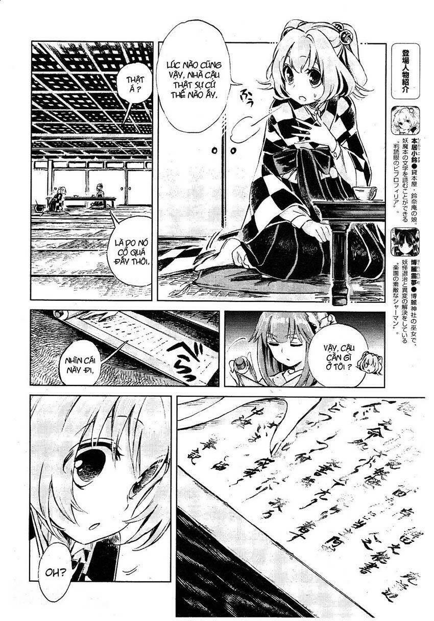 touhou suzunaan ~ forbidden scrollery chapter 2 - Trang 2