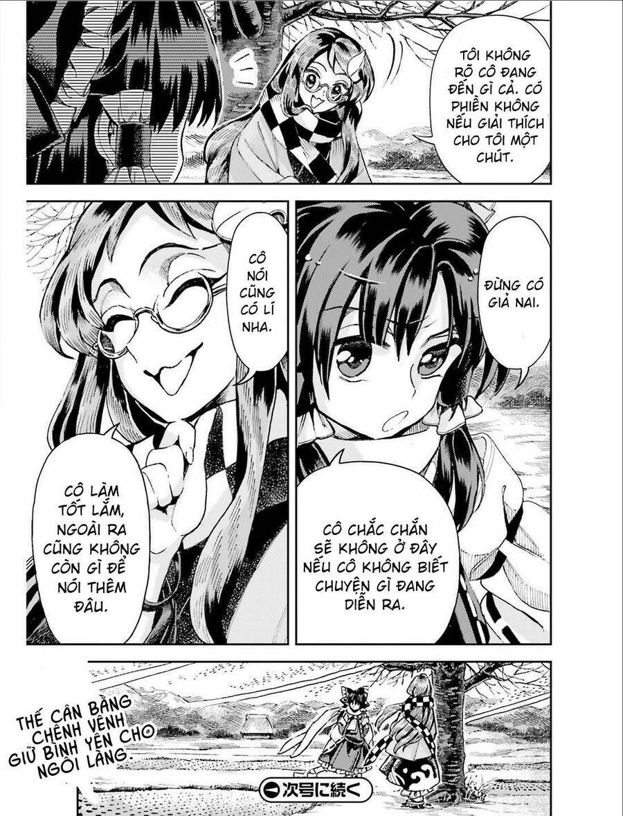 touhou suzunaan ~ forbidden scrollery chapter 37 - Trang 2