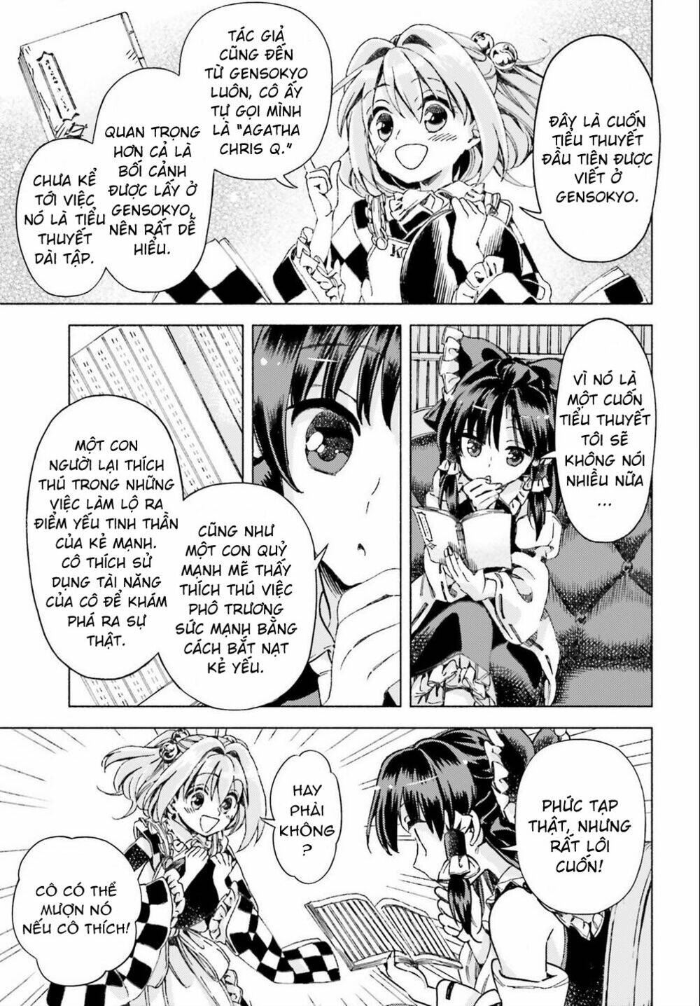 touhou suzunaan ~ forbidden scrollery chapter 40: - liệu có phải do một youkai (phần một) - Trang 2