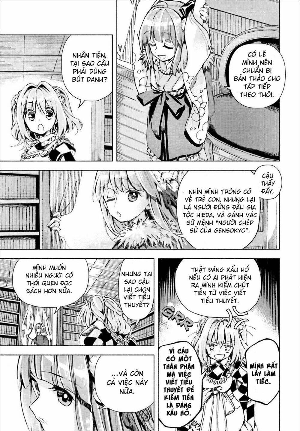 touhou suzunaan ~ forbidden scrollery chapter 40: - liệu có phải do một youkai (phần một) - Trang 2