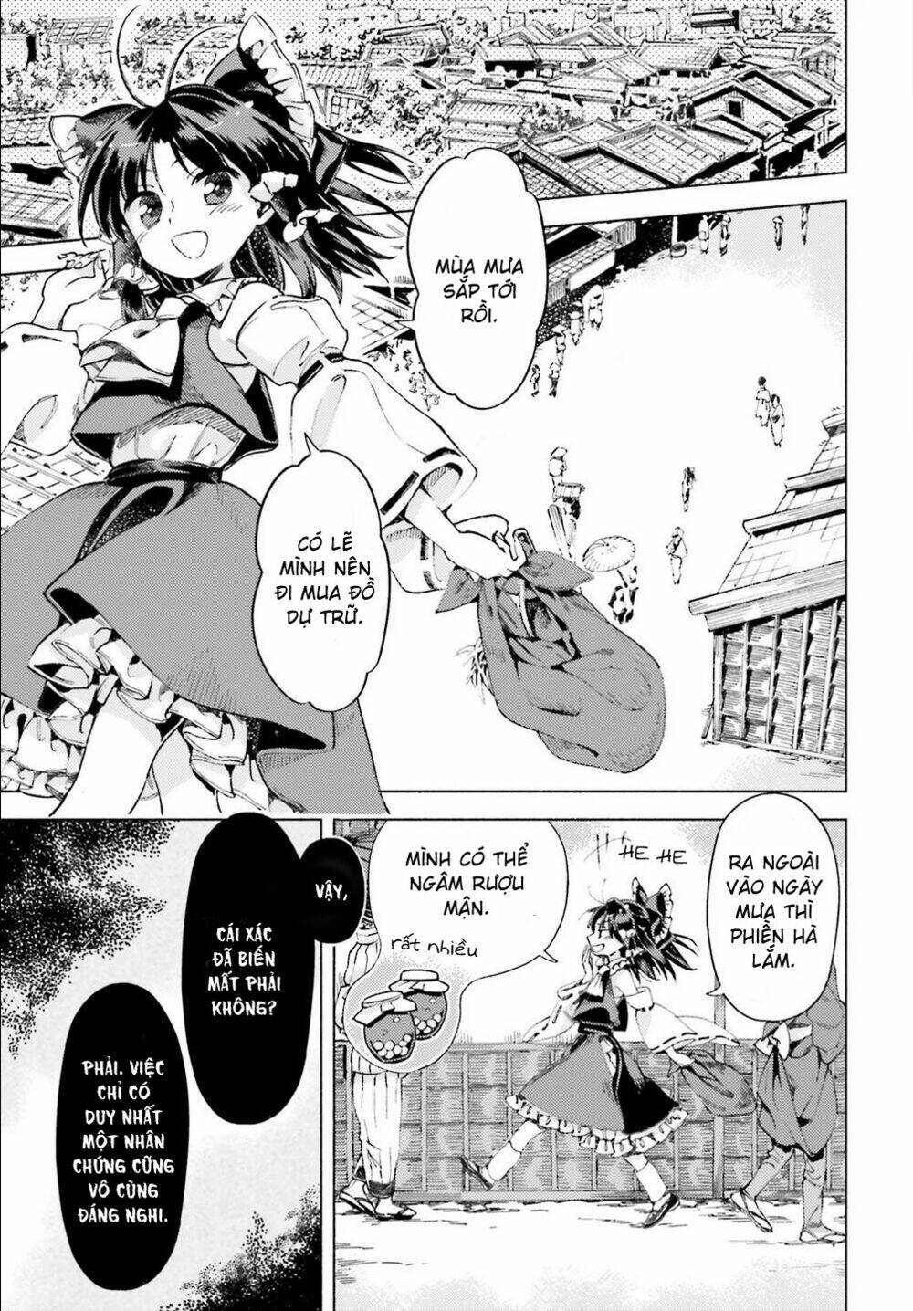 touhou suzunaan ~ forbidden scrollery chapter 40: - liệu có phải do một youkai (phần một) - Trang 2