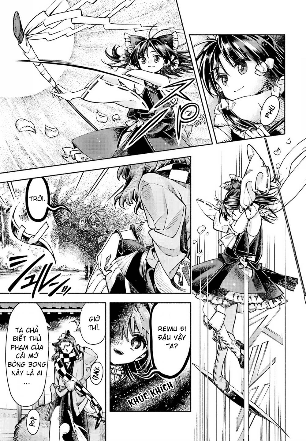 touhou suzunaan ~ forbidden scrollery chapter 51: - tính toán sai lầm của hakurei reimu (phần hai) - Trang 2