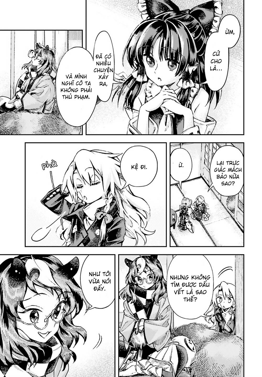 touhou suzunaan ~ forbidden scrollery chapter 51: - tính toán sai lầm của hakurei reimu (phần hai) - Trang 2