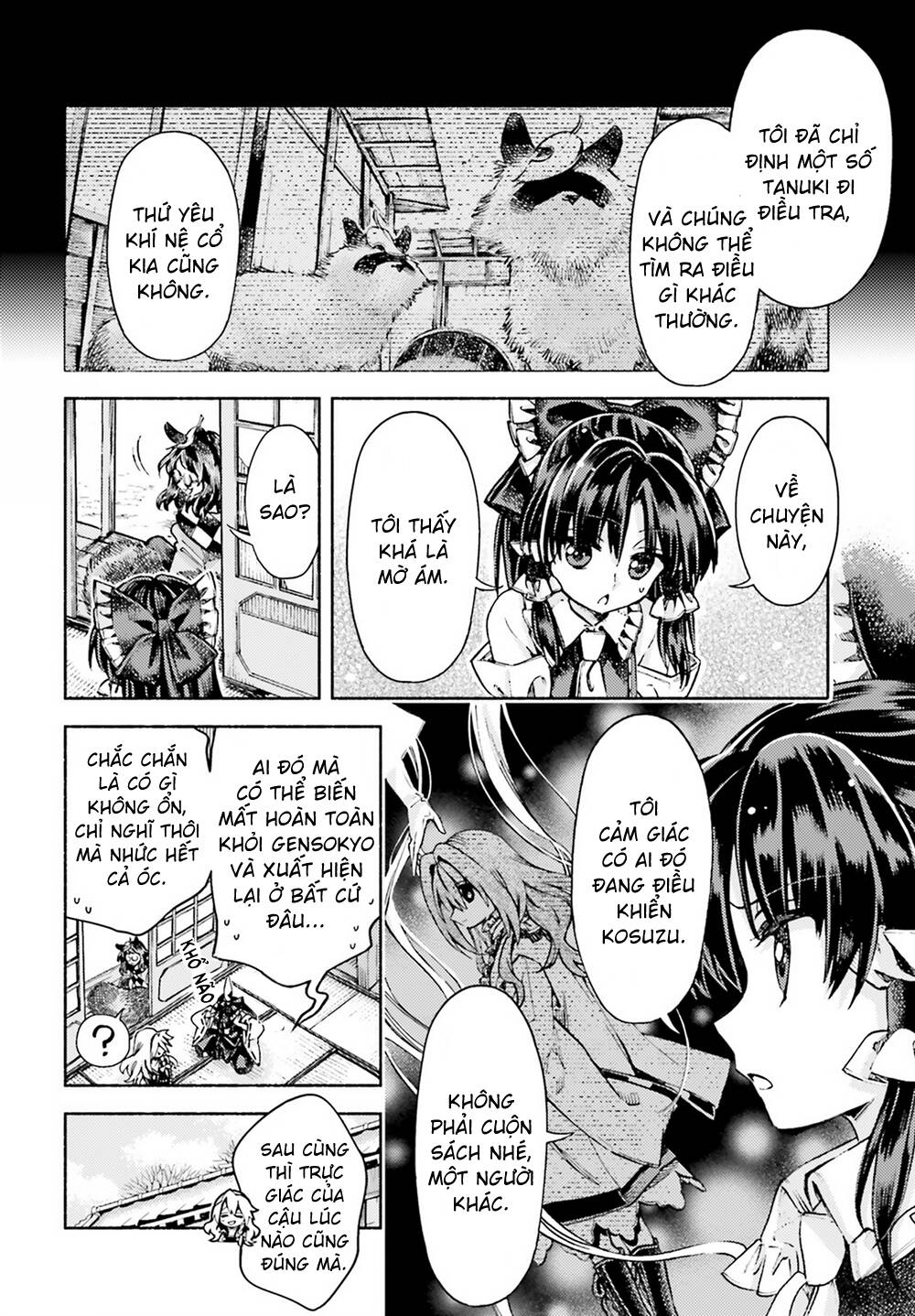 touhou suzunaan ~ forbidden scrollery chapter 51: - tính toán sai lầm của hakurei reimu (phần hai) - Trang 2