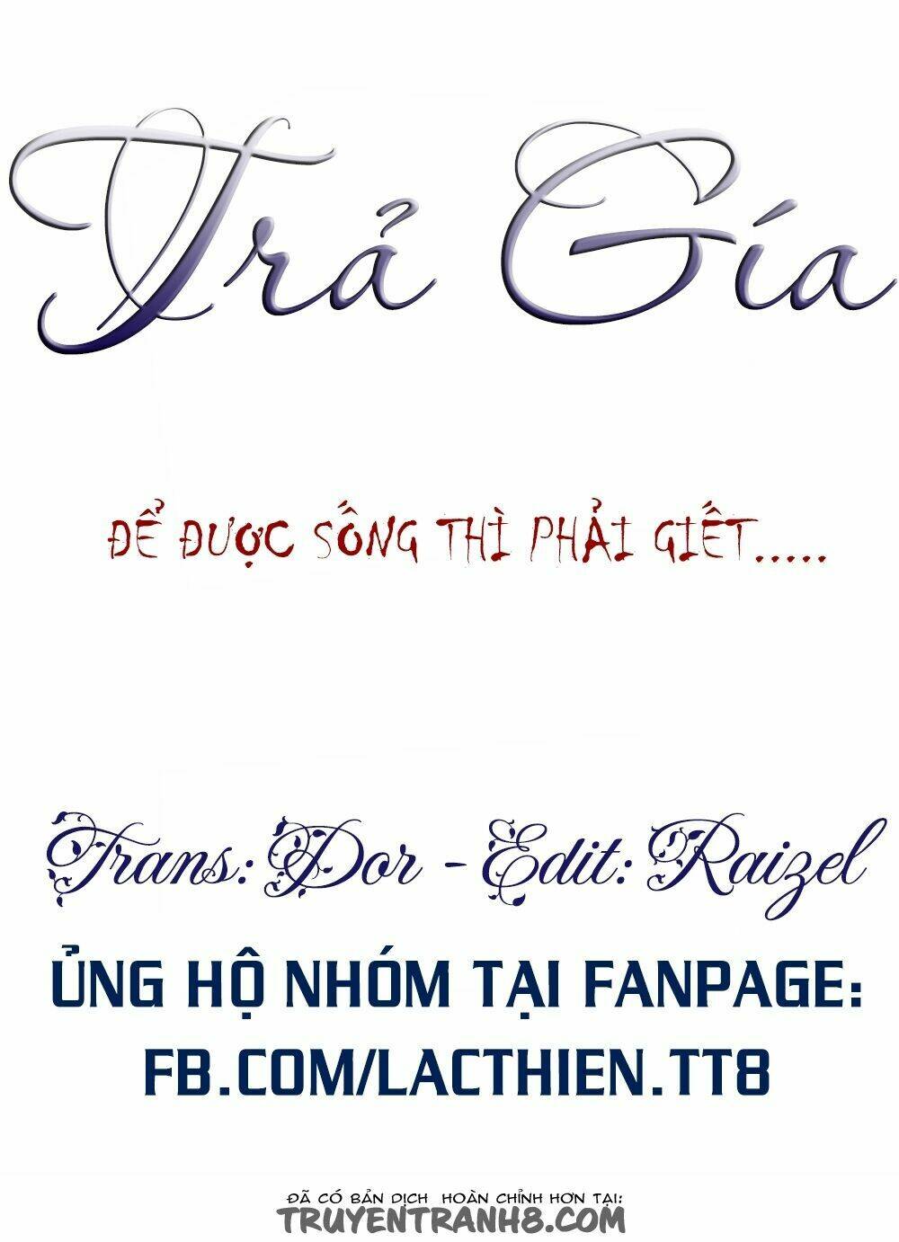 trả giá chapter 0 - Trang 2