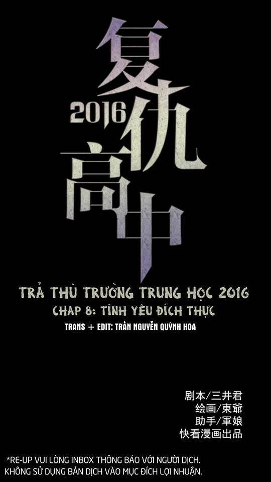 Trả Thù Trường Trung Học 2 Chapter 8 - Next Chapter 9